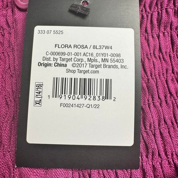 Art Class Sun Dress Girls Size XL (14-16) Magenta Purple Sleeveless Casual - Picture 7 of 7